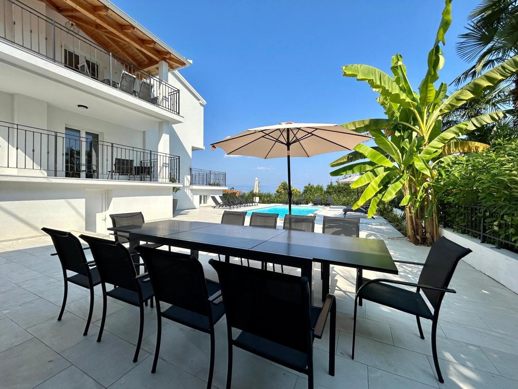 Villa Palma Ловран Экстерьер фото